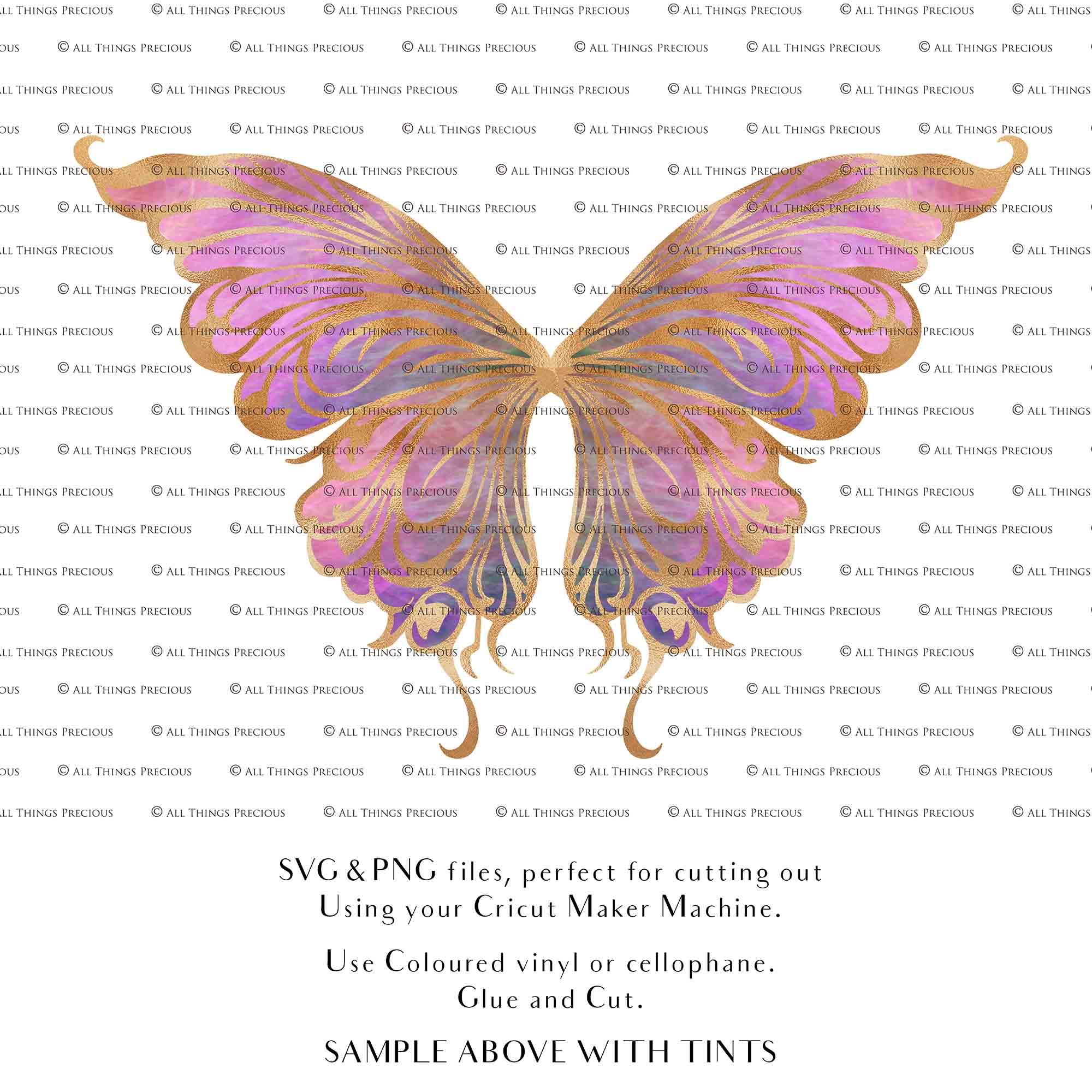 SVG & PNG Fairy Wing files for Cricut or Silhouette Cameo Cutting Machine. To create wearable fairy wings, in adult or children sizes.  Use this clipart design for Halloween Costumes, Fantasy or Cosplay or photography. Or use as ephemera in weddings, engagements or baby shower invitations. These are Individual wing parts, for you to cut and assemble. This is a digital product.